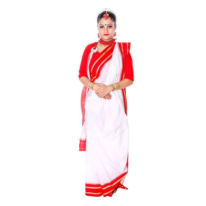 Bengali Saree Fancy Dress Costume