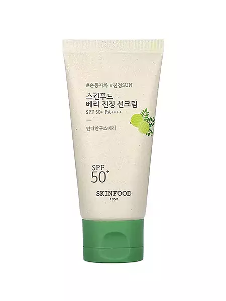 SKINFOOD BERRY SOOTHING SUN CREAM SPF50+, PA++++