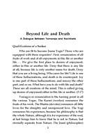 Beyond Life and Death Beyond Life and Death