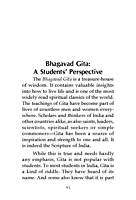 Bhagavad Gita for Students