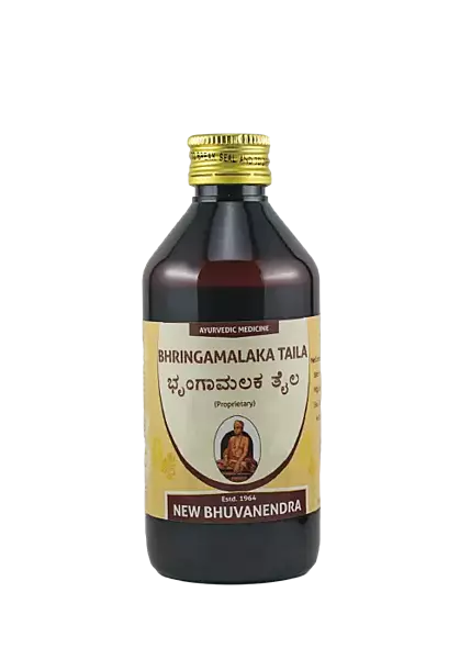 Bhringamalaka Taila - New Bhuvanendra 200 ml