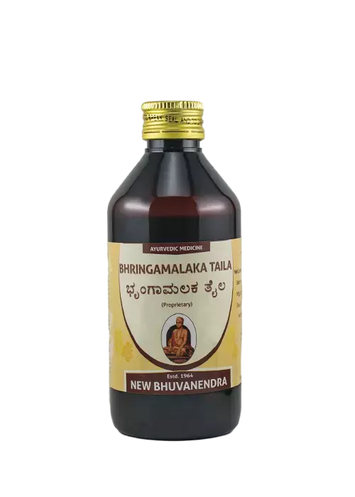 Bhringamalaka Taila - New Bhuvanendra 200 ml