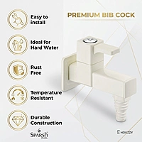 Ludo Bib Cock Nozzle With Flange