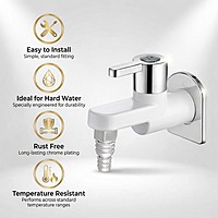 Superb Elite Bib Cock Nozzle With Flange