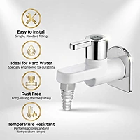 Superb Elite Bib Cock Nozzle With Flange