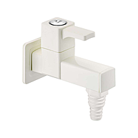 Ludo Bib Cock Nozzle With Flange