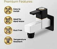 Ludo Pro Bib Cock With Flange
