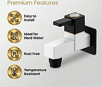 Ludo Pro Bib Cock With Flange