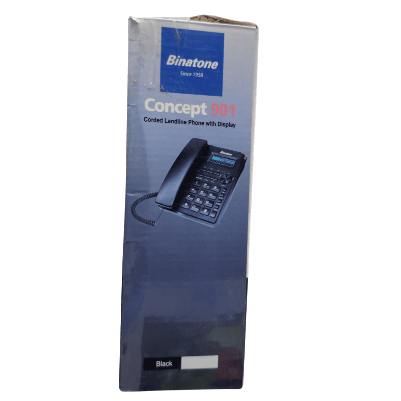 Binatone Concept 901 Corded Landline Phone – Caller ID | Clear Audio | Home & Office