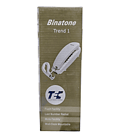 Binatone Trend 1 Corded Landline Phone – Caller ID Support | Clear Audio | Home & Office