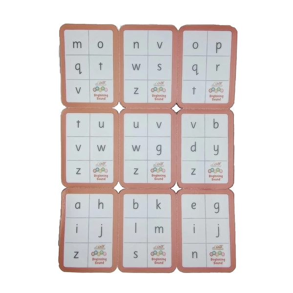 Bingo Cards Red Level