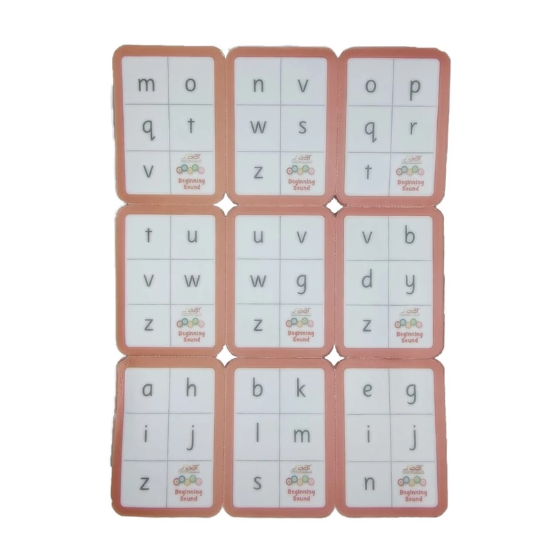 Bingo Cards Red Level