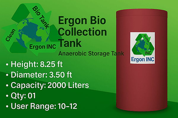 Bio STP Ergon Bio Collection Tank 8'50'ft