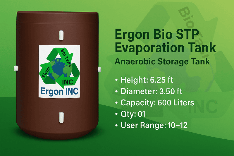 Bio STP Ergon Bio Evaporation Tank 6'25 ft