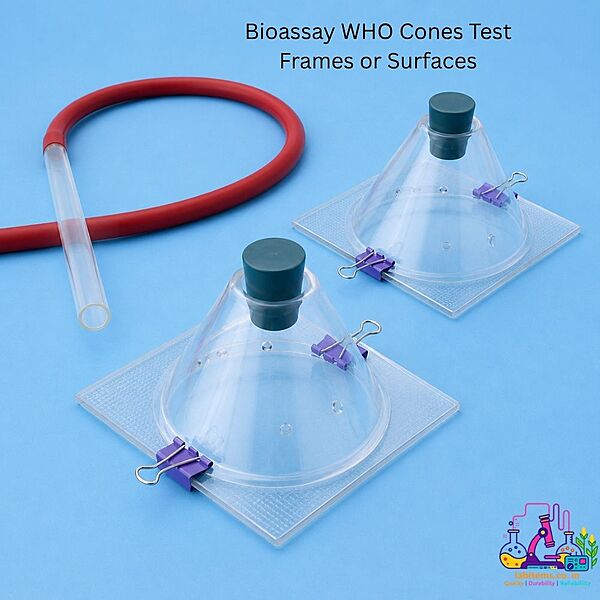 Bioassay WHO Cones Test Frames or Surfaces