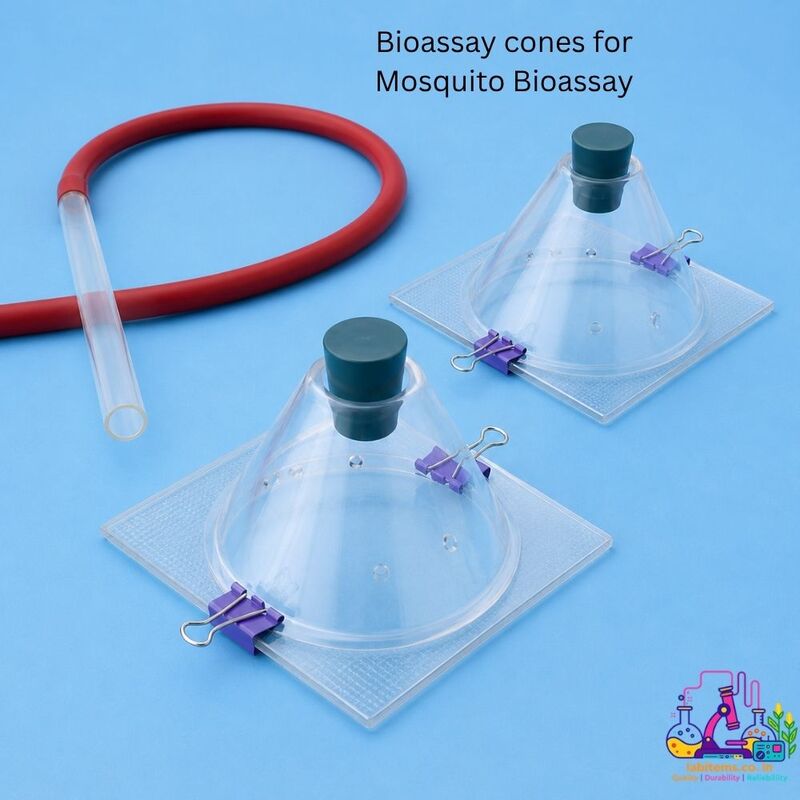 Bioassay cones (only conical chambers) for Mosquito Bioassay Pack of 10
