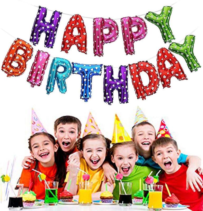 Birthday Foil Banner (Multicolour)