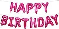 Birthday Foil Banner (Pink)