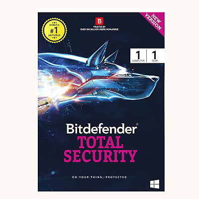 BitDefender Total Security (2022) Single key (1 year) ESD
