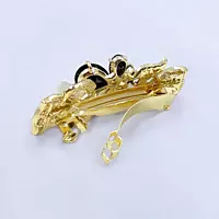 Black Butterfly Barrette