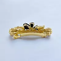 Black Butterfly Barrette
