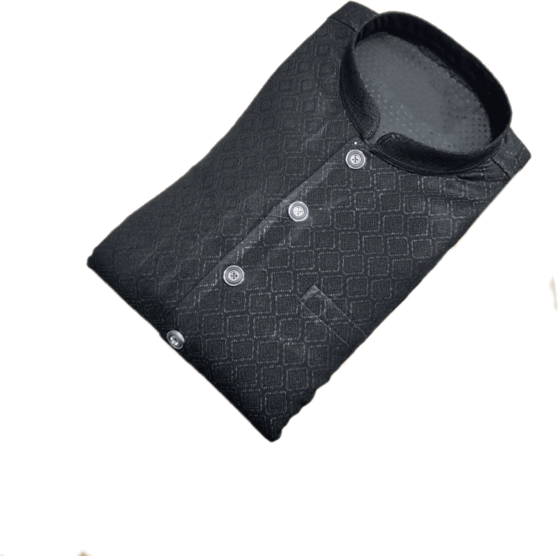 Black Designer Jodhpuri Shirt