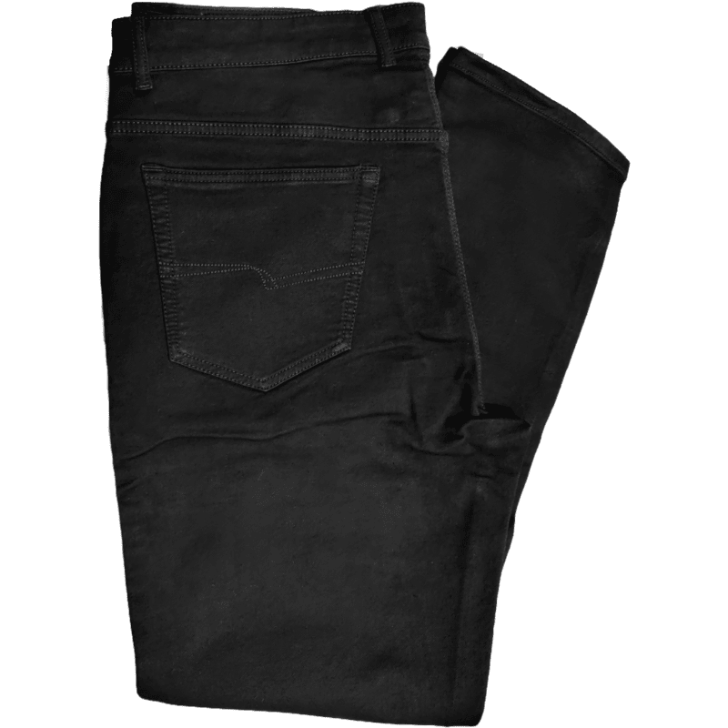 Black Plain Jeans