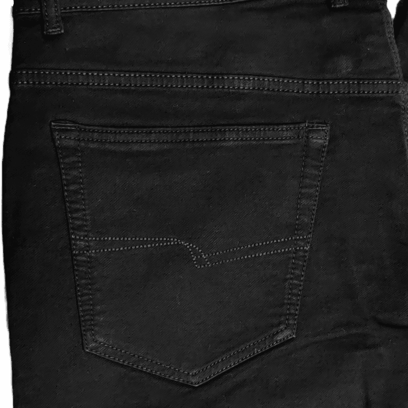 Black Plain Jeans