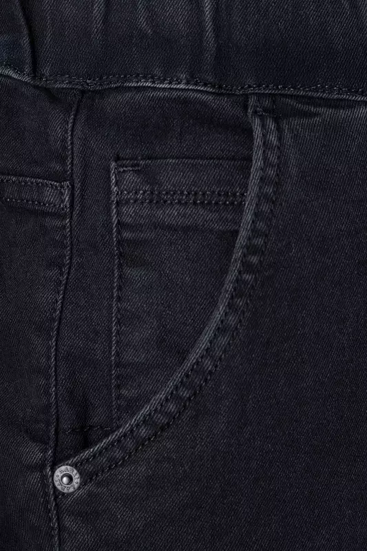 Men's Denim Joggers - Grey