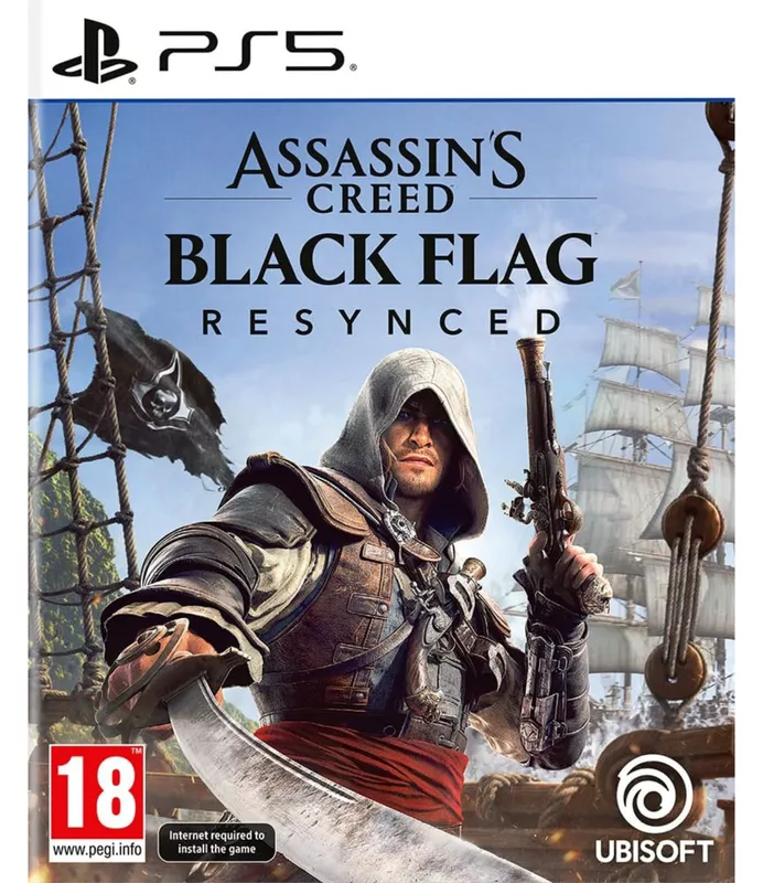 PS5 Ubisoft Assassin's Creed Black Flag Resynced | Standard Edition | PlayStation 5