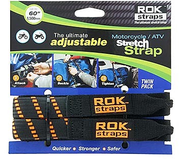 ROK Straps Motorcycle Stretch Strap