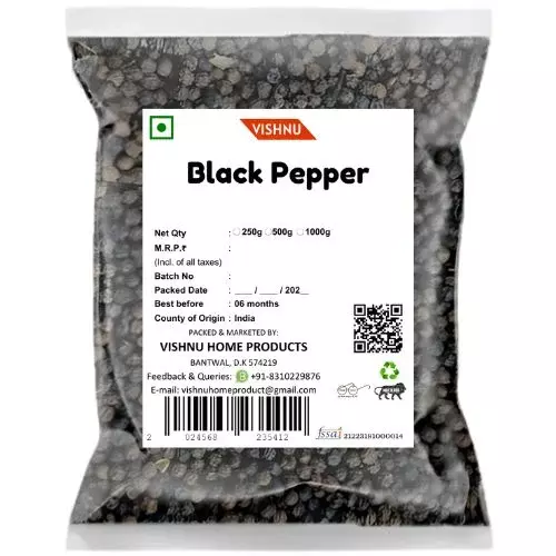 Original Fine Quality Black Pepper- 12mm