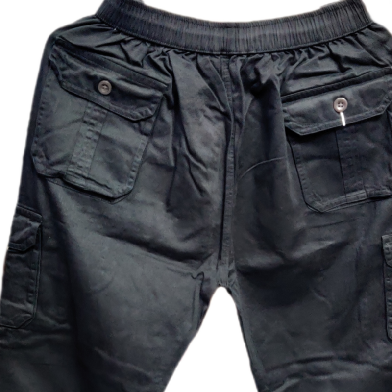 Cotton Plain Cargo Pant