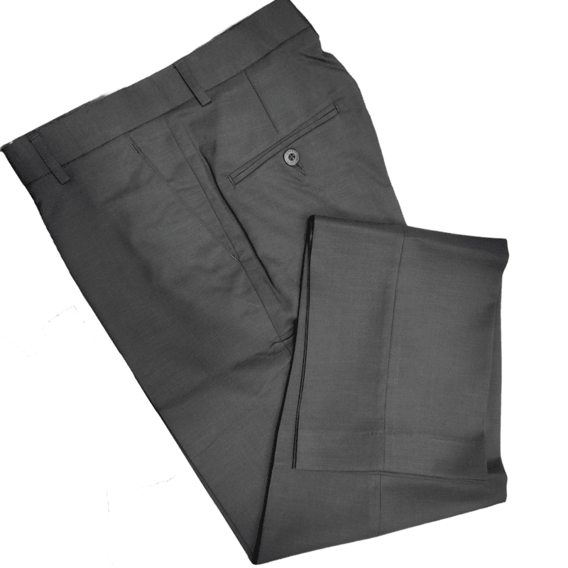 BLACK SELF DESIGN PANT