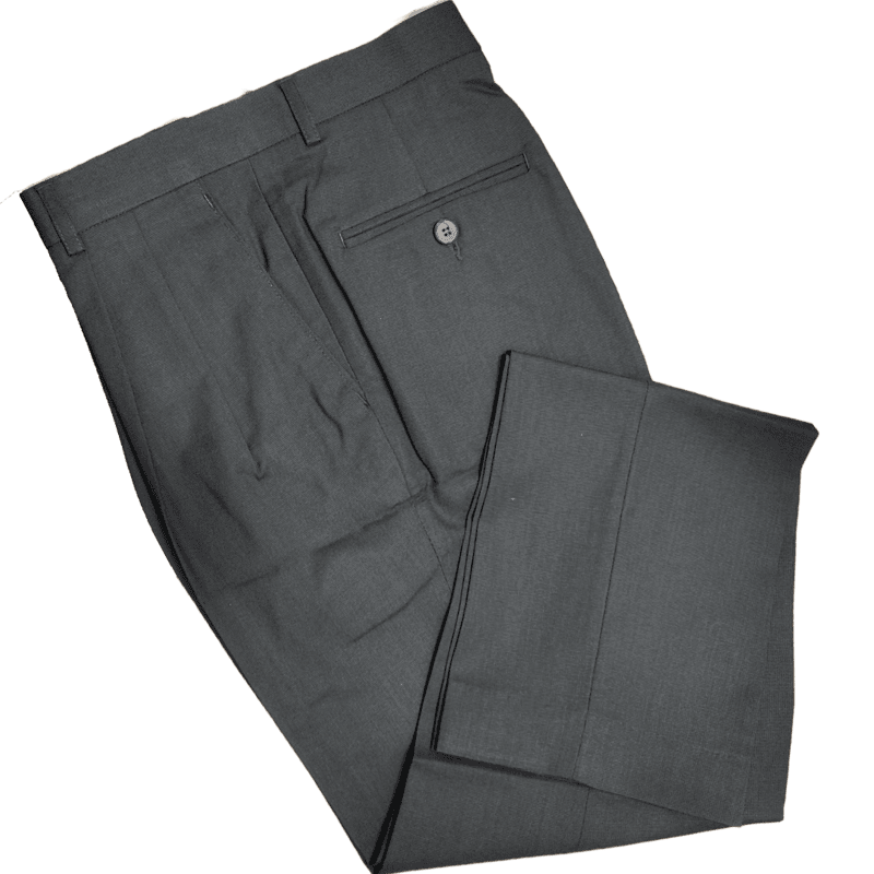 BLACK SELF DESIGN PANT