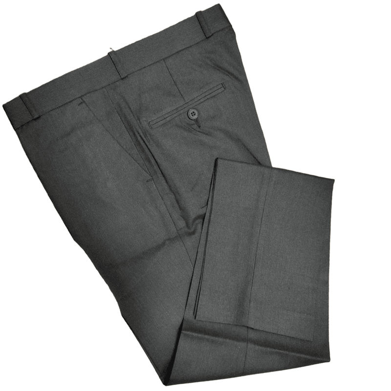 BLACK SELF DESIGN PANT