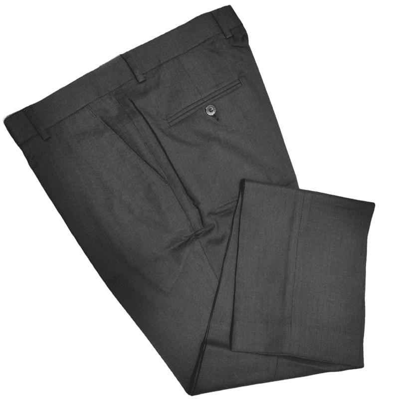 BLACK SELF DESIGN PANT