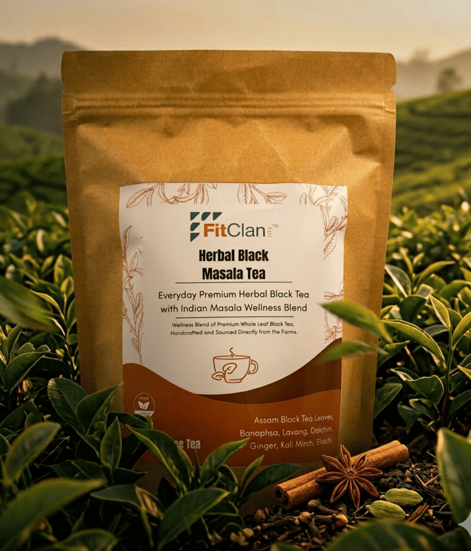 Everyday Herbal Black Tea – Refreshing Ayurvedic Masala Wellness Blend
