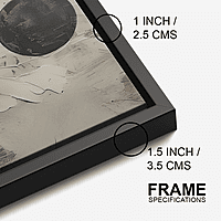 Abstract Couple Wine Art – Modern Face Silhouette Textured Painting Wall Decor