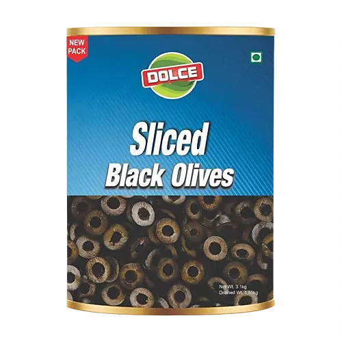 Dolce - Black Olive Slice 3 Kg