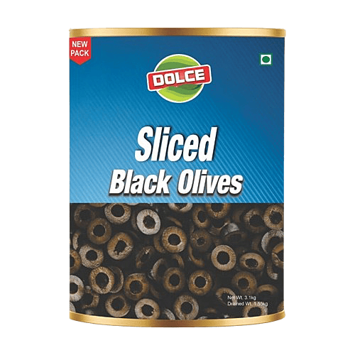 Dolce - Black Olive Slice 3 Kg