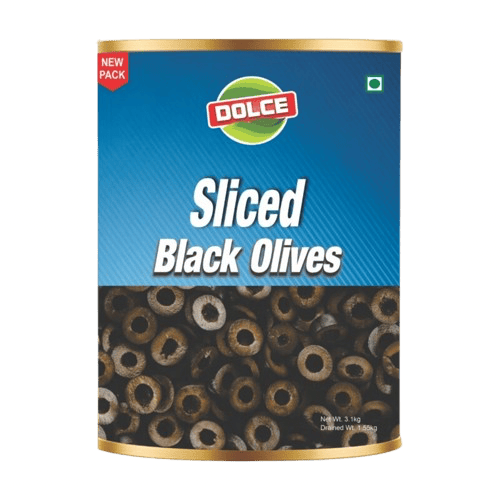 Dolce - Black Olive Slice 3 Kg