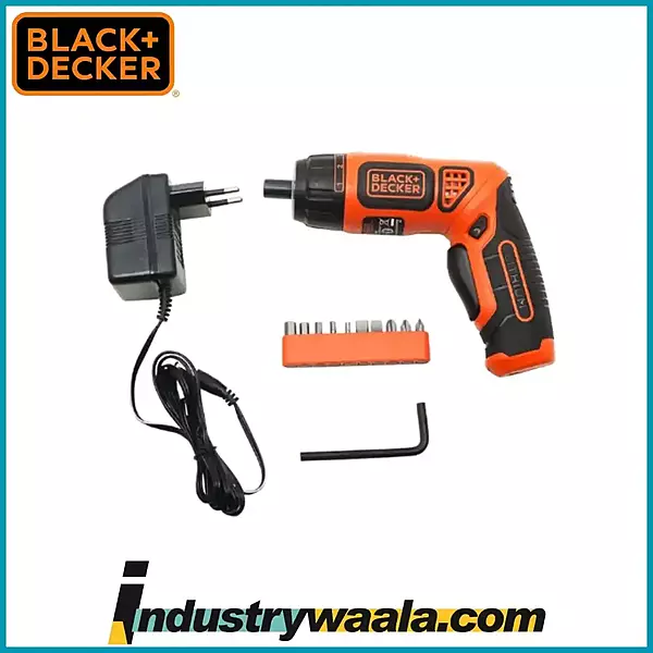 Black+Decker 3.6 V Cordless Screwdriver Kit-BDCS36F-IN