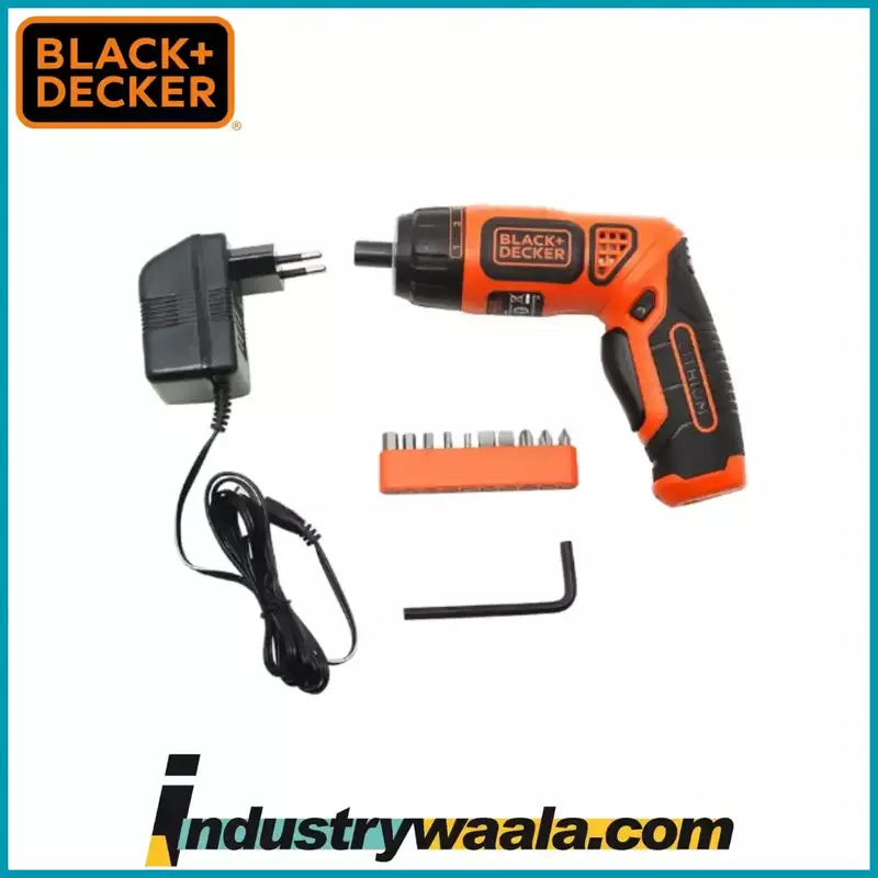 Black+Decker 3.6 V Cordless Screwdriver Kit-BDCS36F-IN