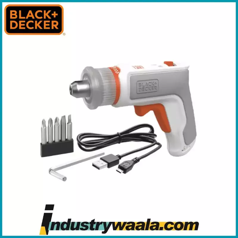 Black+Decker BCRTA01-B1 3.6V Screwdriver Set
