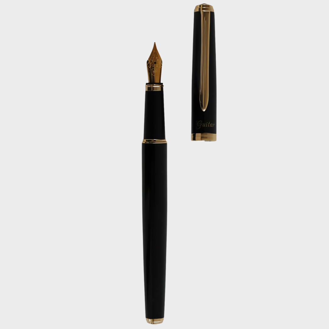 Guitar Fountain Pen Brillante Black
