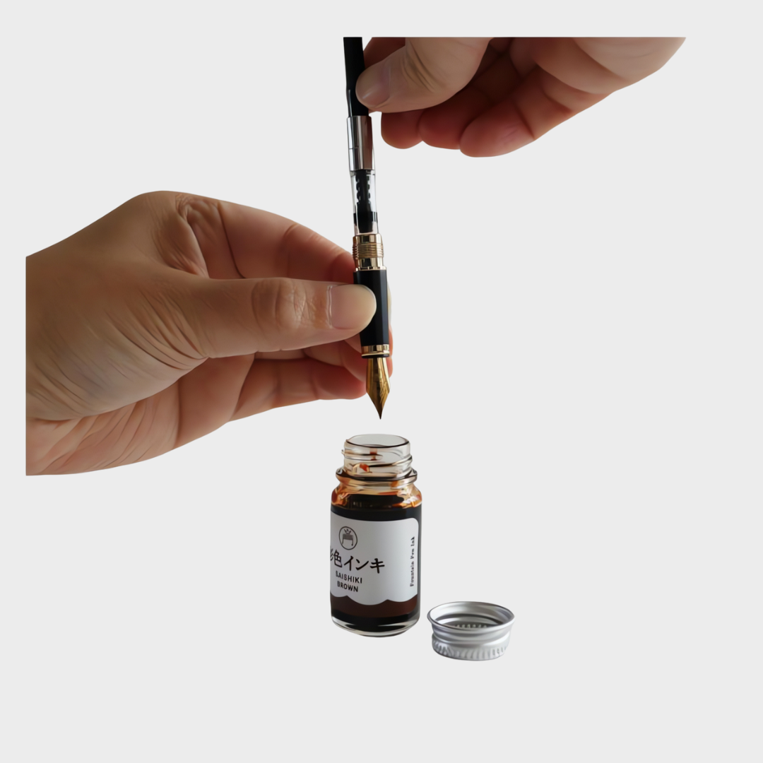 Guitar Fountain Pen Brillante Black