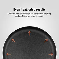 Stahl Blacksmith Signature Tawa | Cast Iron Pan for Dosas, Pancakes, Chilas, and More | Pre-Seasoned, Induction & Gas Compatible | Acacia Wood Handle