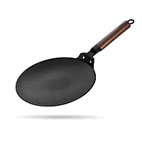 Stahl Artisan Schild Dosa Tawa Triply Stainless Steel + PEEK-Reinforced Non-Stick Dosa Tawa