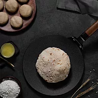 Stahl Artisan Schild Dosa Tawa Triply Stainless Steel + PEEK-Reinforced Non-Stick Dosa Tawa